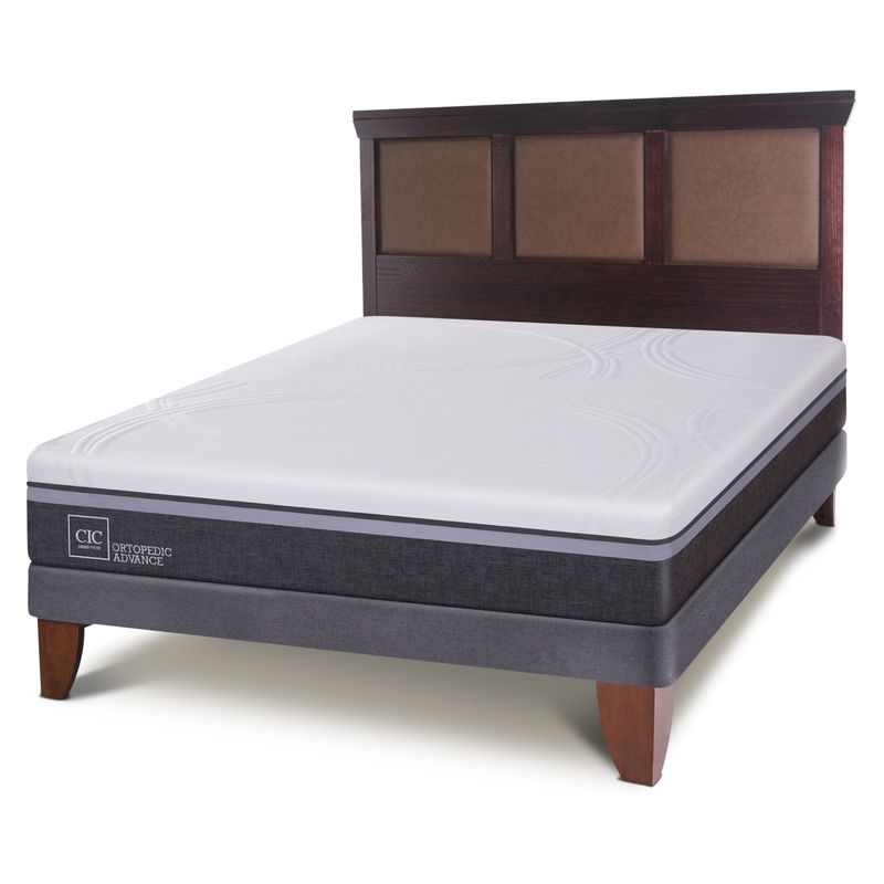 CIC - Cama Europea Ort Adv 2 Plazas Base Normal Respaldo New Tor Cic