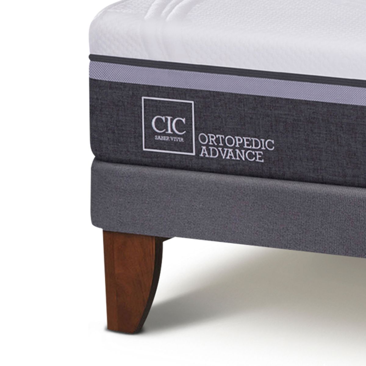 CIC - Cama Europea Ort Adv 2 Plazas Base Normal Respaldo New Tor Cic