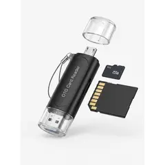 IRM - Lector De Tarjeta Otg Card Reader + Usb