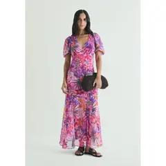 SCALPERS - VESTIDO MAXI ESTAMPADO FLORAL