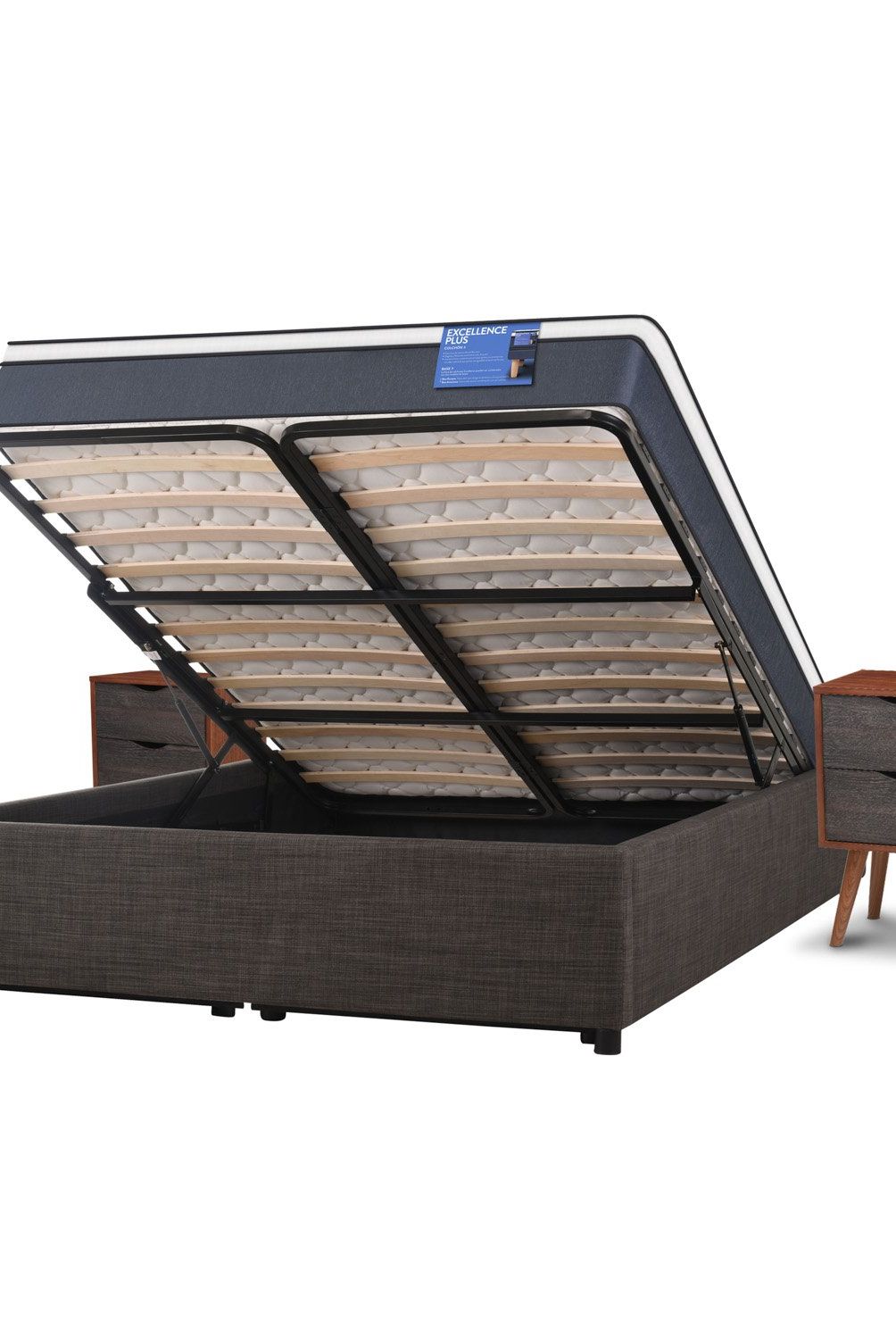 CIC - Cama Space Box Excel Plus 2 Plazas Niger Cic