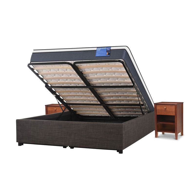 CIC - Cama Space Box Excel Plus 2 Plazas + Velador New Torino Cic