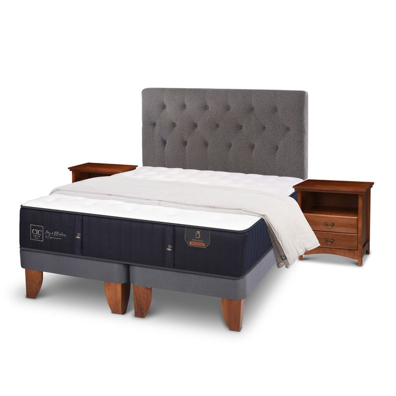 CIC - Cic Cama Europea Premium 2 Plazas Kaveri Plumas 15%Ganso