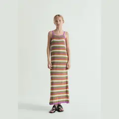 SCALPERS - VESTIDO MIDI TRICOT
