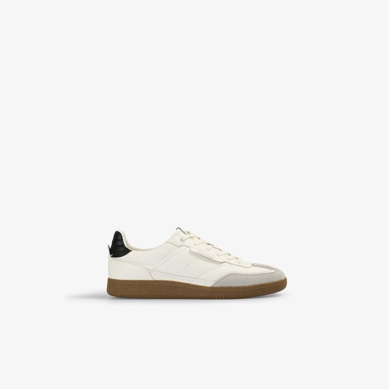 ZAPATILLA PIEL SUELA CONTRASTE