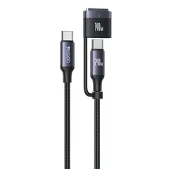 BANANA TIENDA - Cargador Compatible con Macbook Pro / Air M5 M4 M3 M2 2 en 1 Magnetico USB C