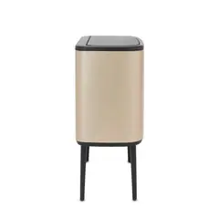 BRABANTIA - Basurero Bo Touch 11 + 23 Lt Metallic Gold