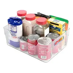 NORPLAT - 4 Organizador De Refrigerador Contenedor Organizador Despens