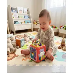GENERICO - Juguete De Estimulación Temprana Cubo Actividades De Bebe