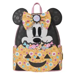 LOUNGEFLY - Mochila Mujer Minnie Mouse Pumpkin Glow