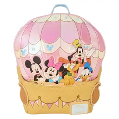LOUNGEFLY - Mochila Mujer Mickey Friends Hot Air Balloon
