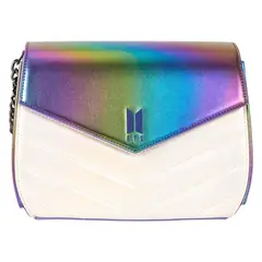 LOUNGEFLY - Bolso Mujer Funko Pop BTS Iridescent Quilted