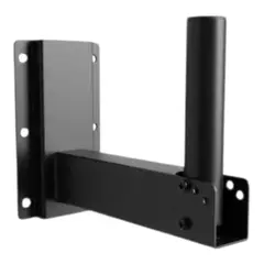 GENERICO - Soporte Muro Pared Para Parlante Metalico Color Negro