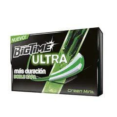 BIGTIME - Chicle Big Time Ultra Green Doble Capa 12x288grs