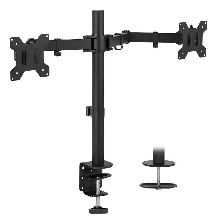 GENERICO Soporte Doble para Monitores y TV LED LCD de Escritorio