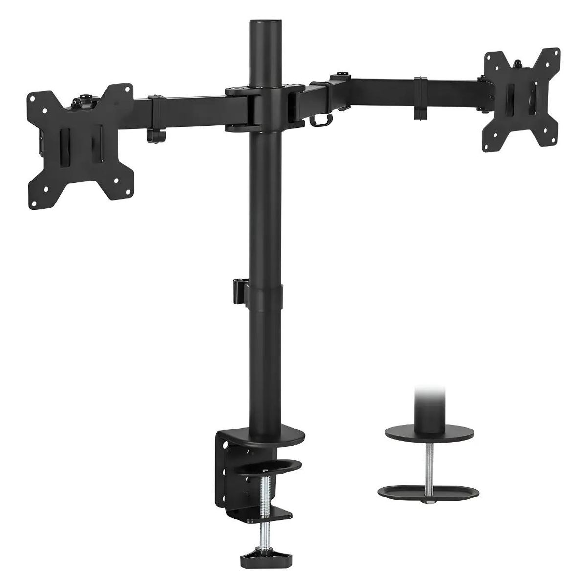 GENERICO - Soporte Doble para Monitores y TV LED LCD de Escritorio
