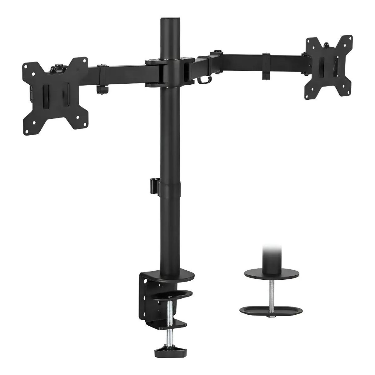GENERICO - Soporte Doble para Monitores y TV LED LCD de Escritorio