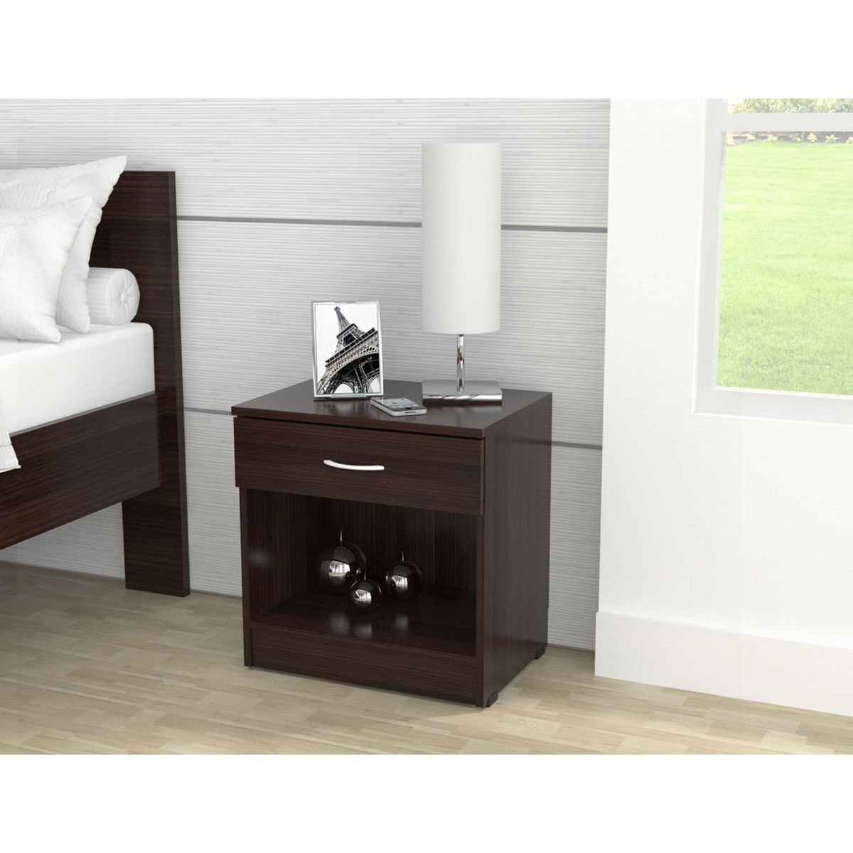 INVAL - Velador Wengue Estrella Inval