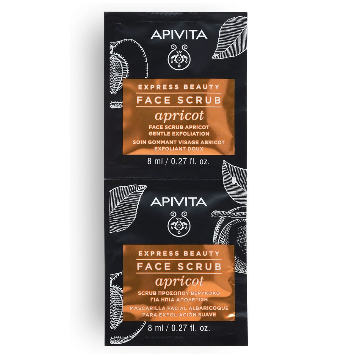 APIVITA - Máscarilla Exfoliante Express Beauty - Damasco Apivita