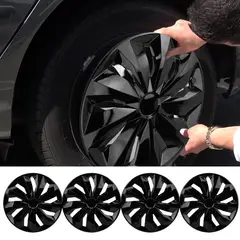 GENERICO - 4 Cubiertas De Rueda Tapacubos 15 Pulgadas Para Automóvil Universal Protección De Rueda Decorativos