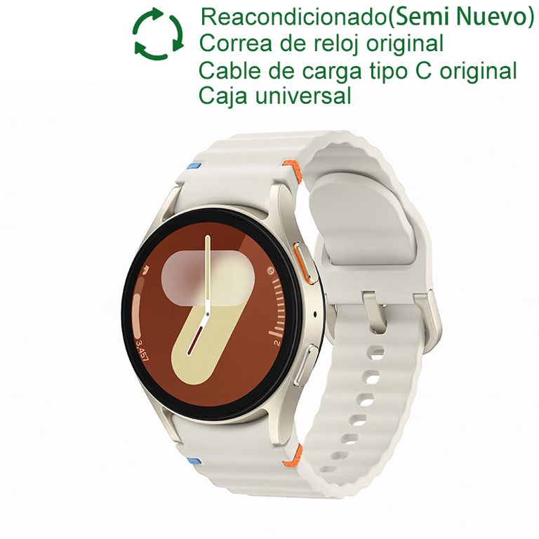 Galaxy Watch 7 40mm Bluetooth Reacondicionado SemiNuevo-Blanco