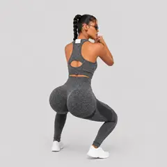 SUKHA - Conjunto Push Up Sin Mangas Tiro Alto Celular Gris