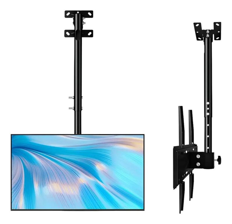 IRM Soporte Base Tv De Techo Ajustable E Inclinable 32-70 Pulgadas 68kg