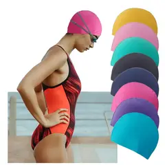 GENERICO - Pack 12 Gorros Unisex Para Natación Piscina Baño Impermeable 12 L