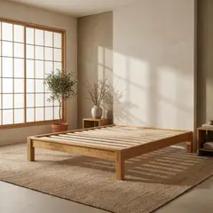 CALM - Base de Cama NAGI Bambú King