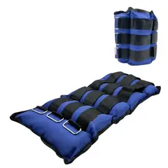 GENERICO - Par De Pesas Tobillera Muñeca 5kg Cu Total 10kg