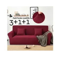 GENERICO - Fundas de sillones texturizada 311
