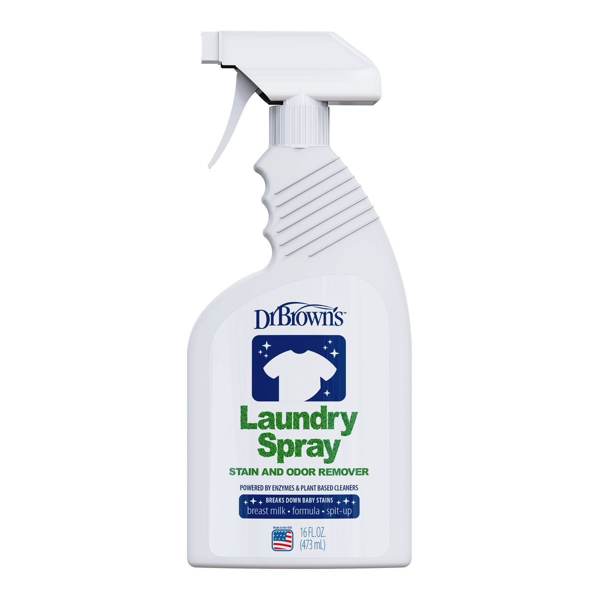 DR BROWNS - Spray quitamanchas y olores para ropa 473ml Dr. Brown´s