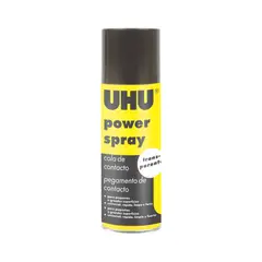 UHU - Pegamento de Contacto Power Spray Transparante