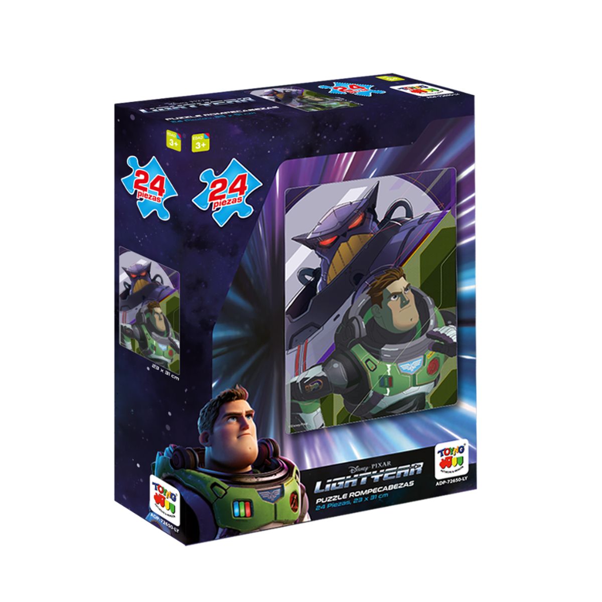 DISNEY - Puzzle 24 Pcs Lightyear Y Zurg