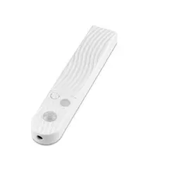 VATYERTY - Recargable LED cuerpo movimiento sensor Luz 3M Blanco.