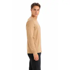 ROLY - Polera Manga Larga Cuello Polo 100% Algodón Para Hombre