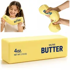 GENERICO - Squishy barra de mantequilla butter 23cm anti estres