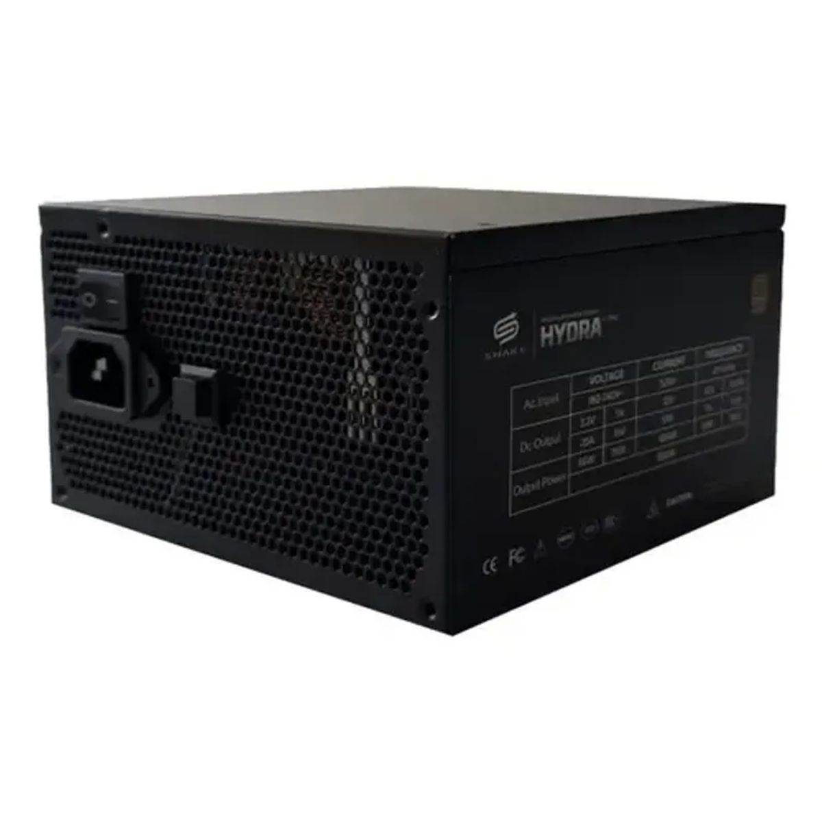 SNAKE GAMER - Fuente Snake Gamer Hy850wmg 850w Modular 80 Plus Gold Negra