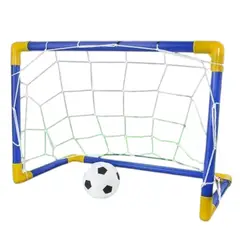 GENERICO - Arcos De Futbol + Pelota + Bombin Para Practica De Los Niños