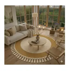 GENERICO - Alfombra Redonda sisal 100cm