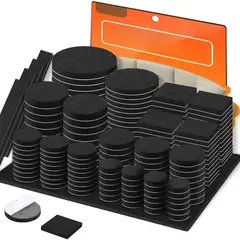 ATURE - Pack 300 De Protectores Fieltro Adhesivos Sillas Y Muebles