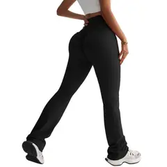 SUKHA - Calza push up tiro alto recto Negro