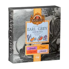 BASILUR - Te Negro Earl Grey Assorted 40 bolsas