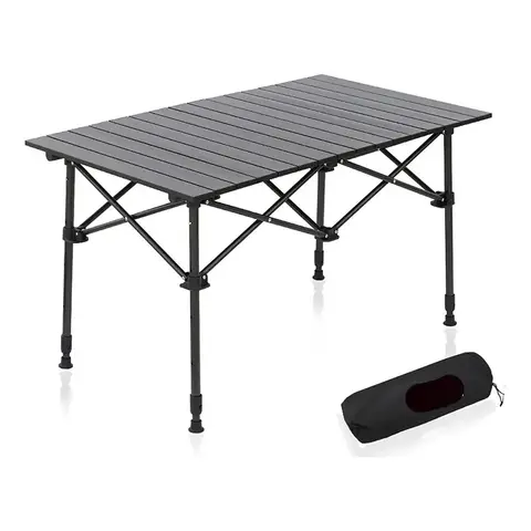 Mesas plegables de aluminio livianas y resistentes