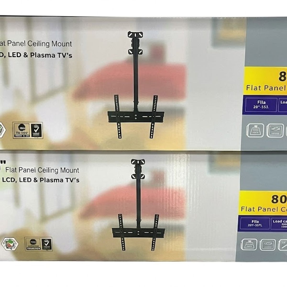 GENERICO - Soporte Base De Techo Para Tv De 26 A 55 Pulgadas