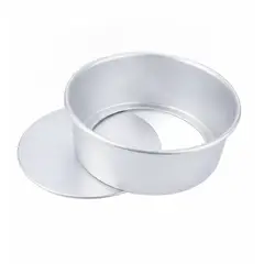DISPARO - Molde Torta Redondo Desmontable Queque Aluminio Tarta 22cm