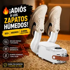 MOVI - SECADOR DE ZAPATOS SECA, CALIENTA, HIGIENIZA Y DESHUMEDESE