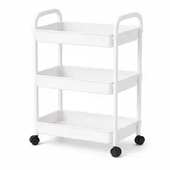 ARMONIA - Organizador Con Rueda 3 Niveles Blanco Plastico 800