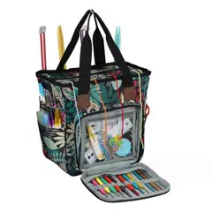 GENERICO - Bolso organizador Porta Lana Para Crochet Tejido Y Manualidades