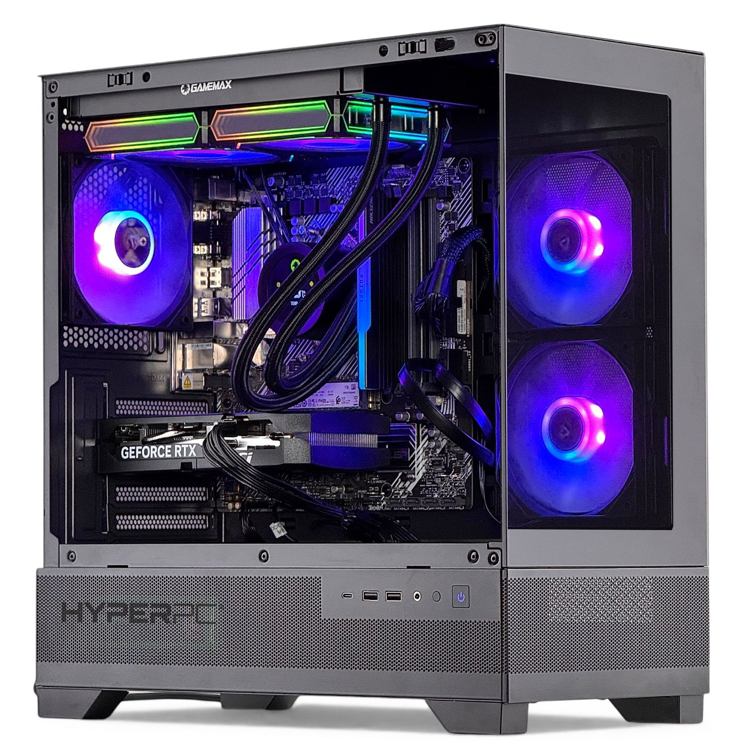 HYPERPC PC GAMER INTEL CORE Ultra 9 285K 128Gb DDR5 2Tb RX9060 XT